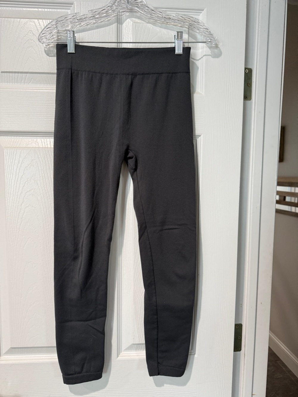 Dark Grey Fleece Leggings